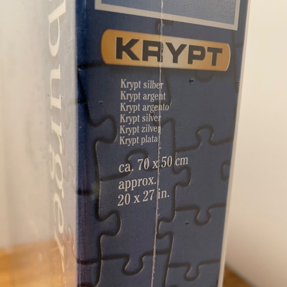 Ravensburger Puzzle KRYPT Silver 654 Pieces 20x27 – BRAND NEW - Picture 4 of 9